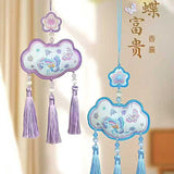 Plum and Butterfly Wealth and Honor Satchels