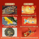 Temple Ritual Instrument Dragon Fish