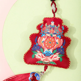 Eight Treasures Auspicious Sachet